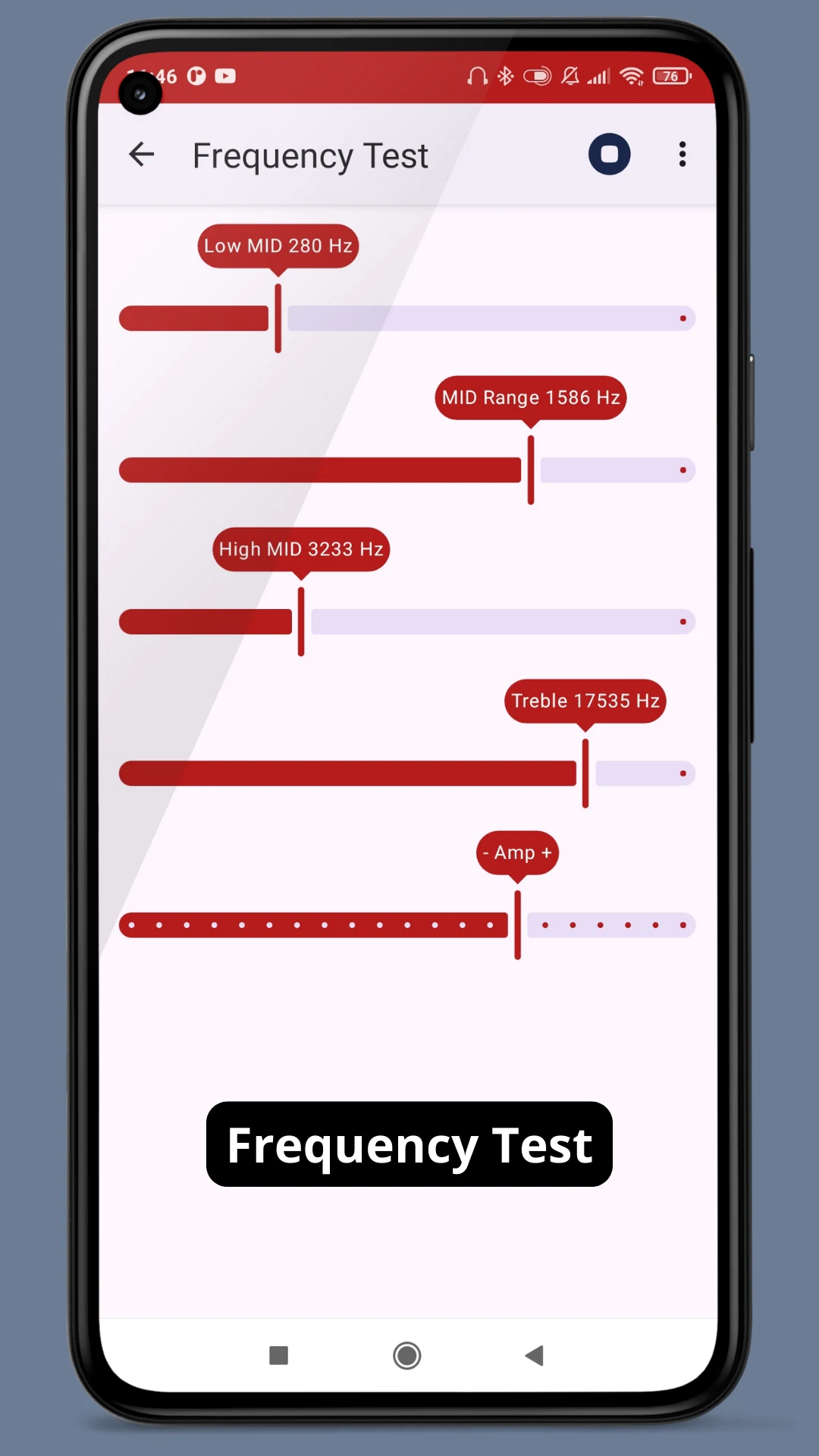 Earphone/Headphone Audio Test screenshot